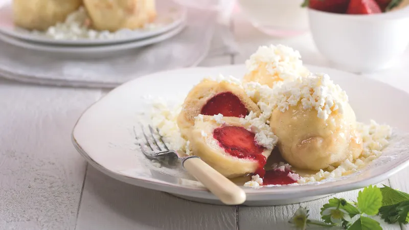 tvarohové knedlíky