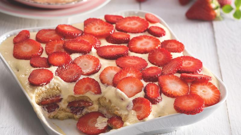 Tiramisu s jahodami