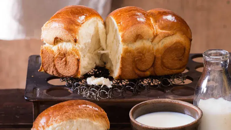 Japonský mléčný chléb