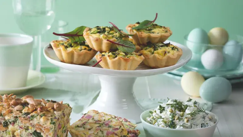 Miniquiche s pórkem