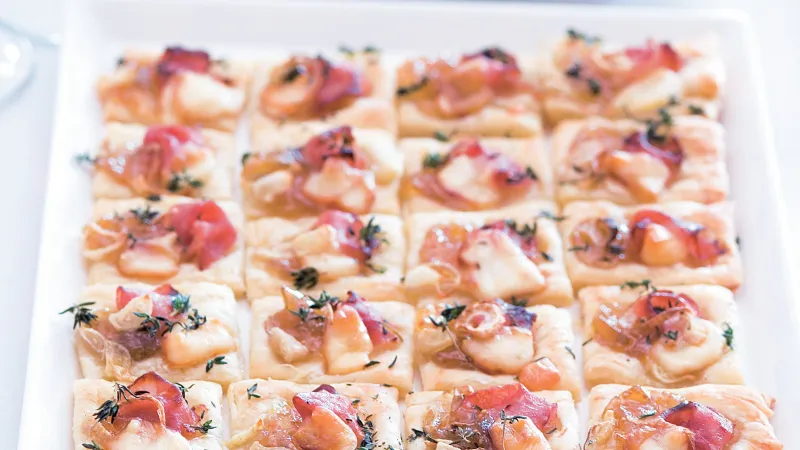 Jednohubky s uzeným sýrem