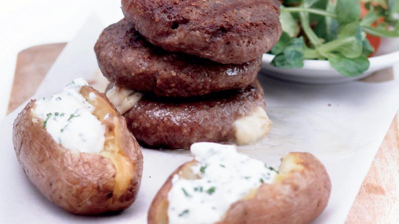 Jehněčí burger