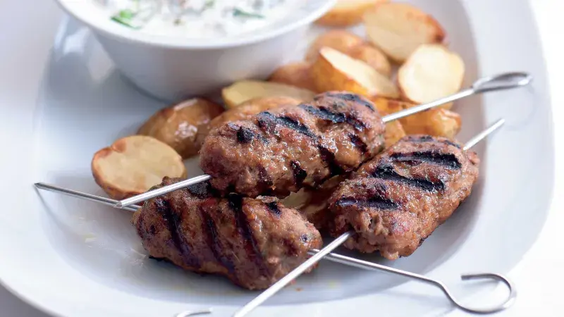 Jehněčí kebab z mletého masa