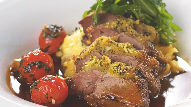 Jehněčí na bylinkách