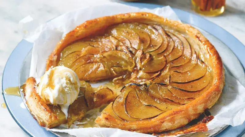 Jemný koláč s jablky