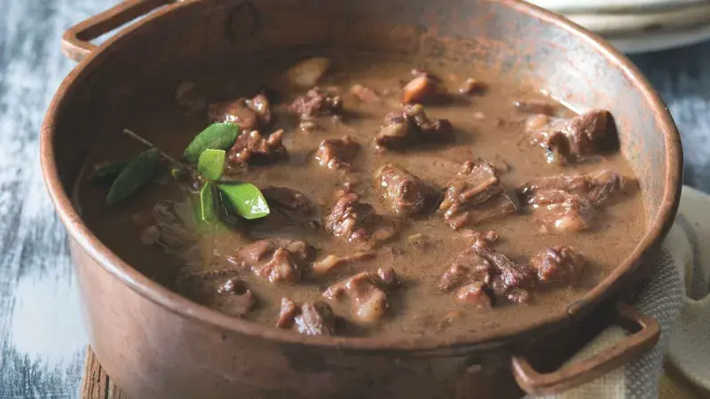 Kančí guláš podle staročeského receptu