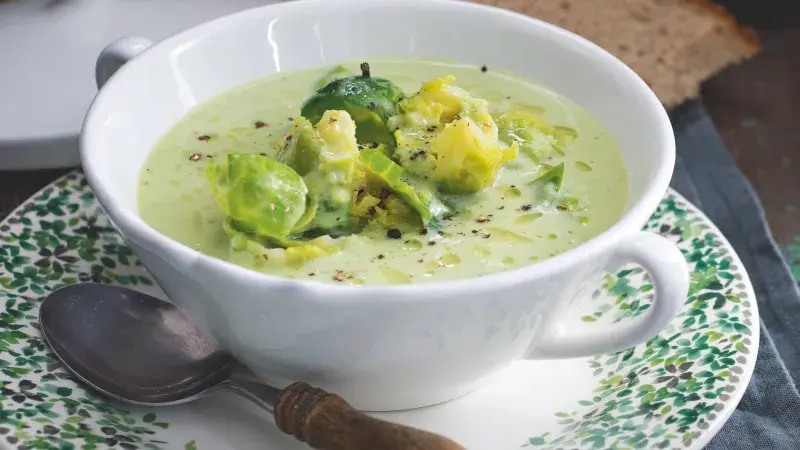 Bavorská kapustičková polévka