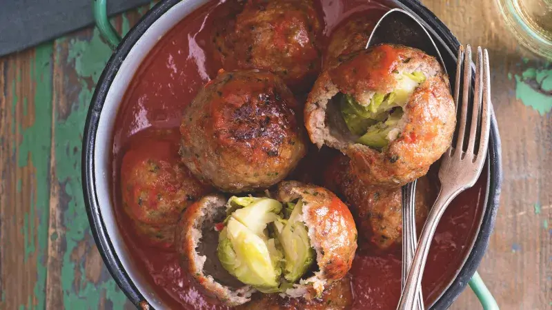 Masové koule se schovanými kapustičkami