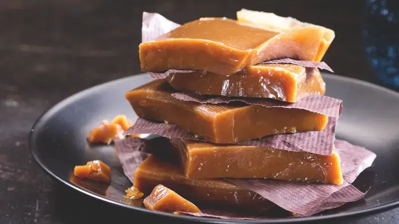 Karamelky s jablečným moštem