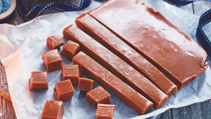 Karamelky s pastou miso