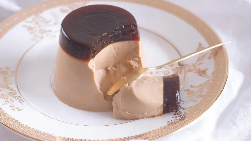 Kávová panna cotta