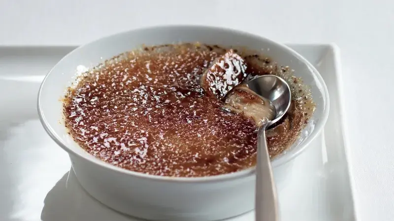 Kávový crème brûlée