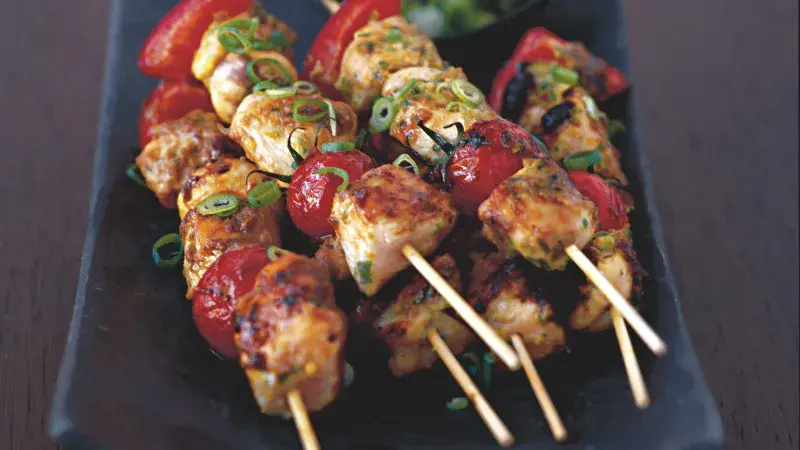 Pikantní kuřecí kebab