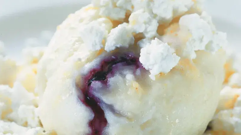 Kynuté ovocné knedlíky