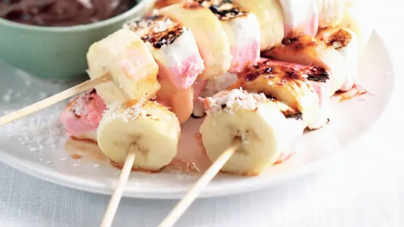 Špíz kokos a banán