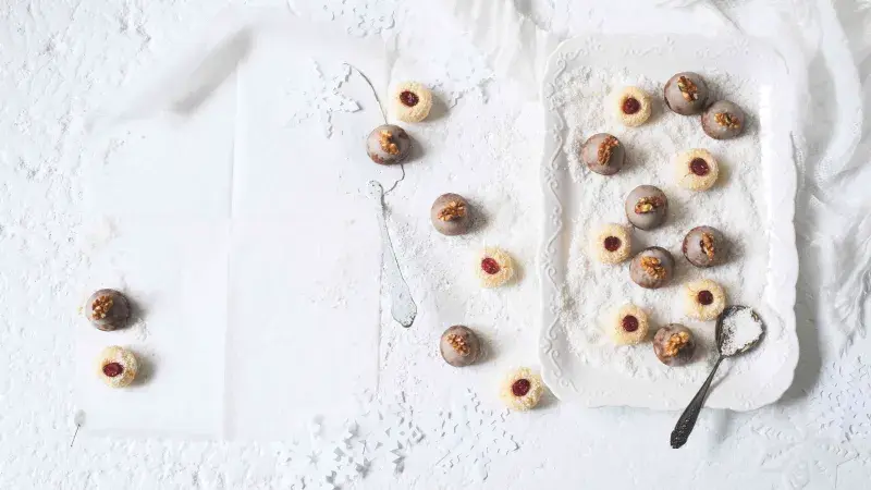 Perníčky s marcipánem