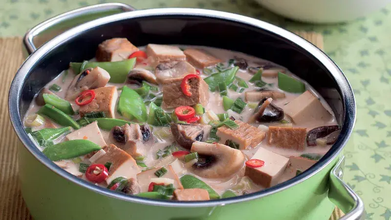 Kokosové kari s tofu