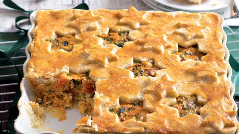 Koláč se zeleninou