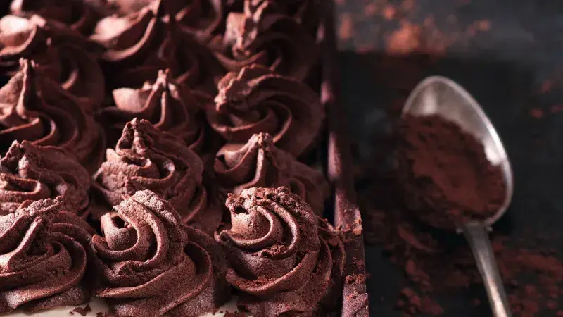 čokoládovo-kávový koláč