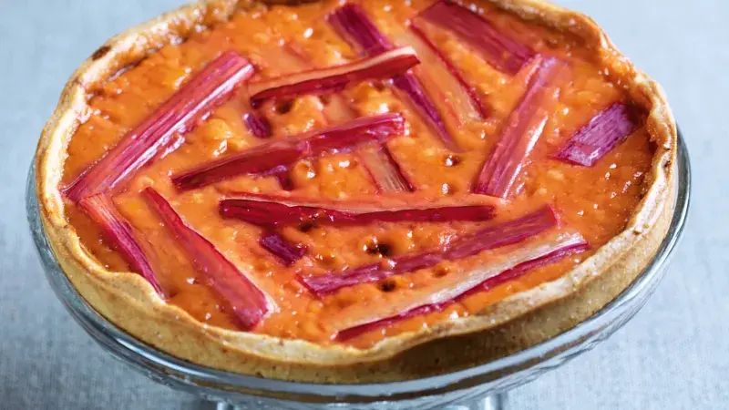 Koláč se žloutkovým krémem