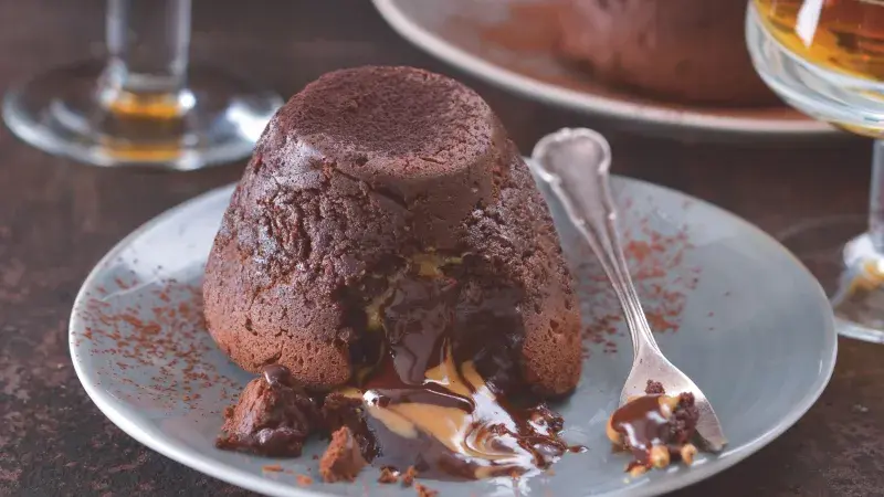 Bábovičky s koňakem & tekoucím středem