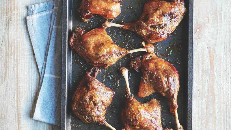 Konfitovaná kachní stehna