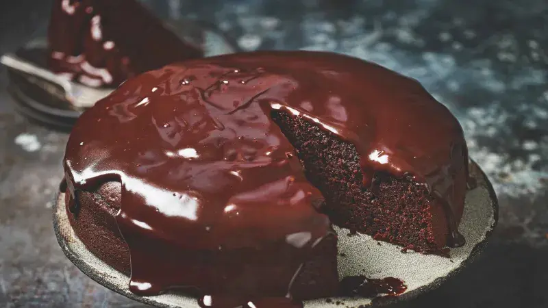 Kořeněná čokoládovo-kefírová buchta