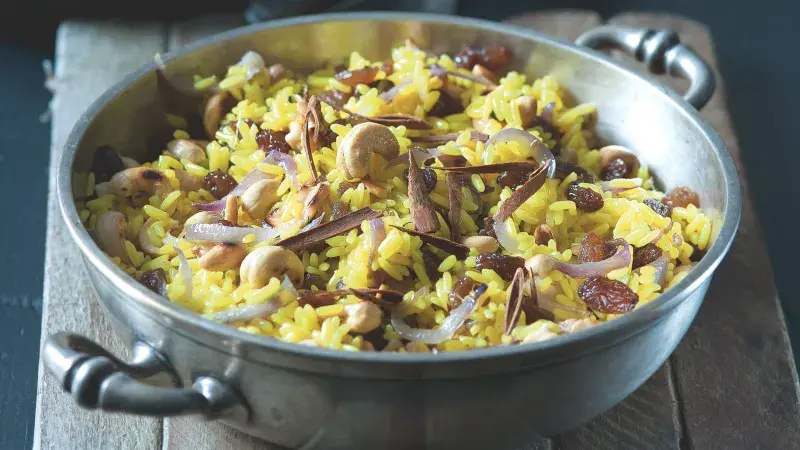 Kořeněná indická rýže