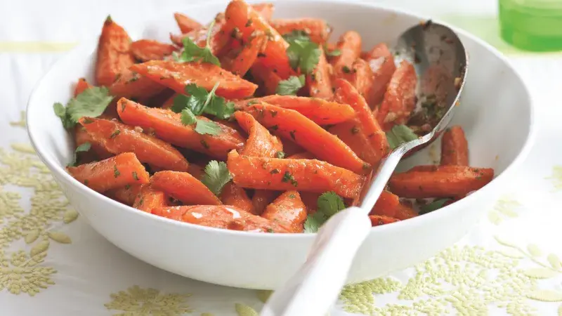 Pečená kořeněná mrkev