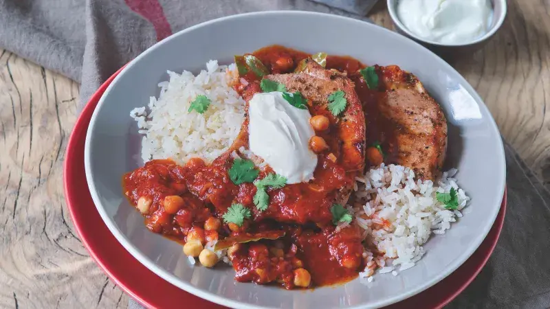 Kotlety s cizrnou a rýží