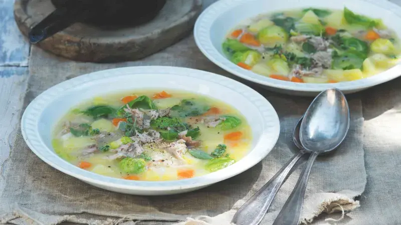 Krčková polévka babičky Marušky