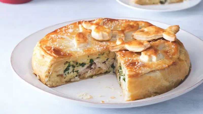 Křehký koláč s kaprem