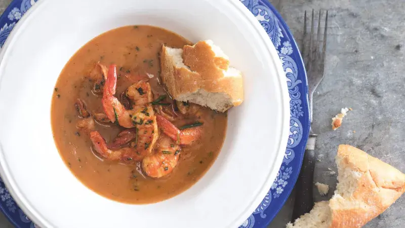 Krevetový "guláš"