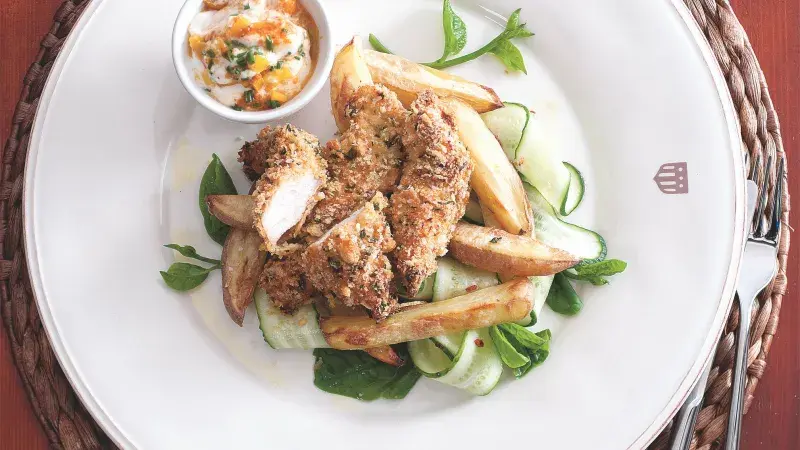 Křupavé kuřecí nudličky