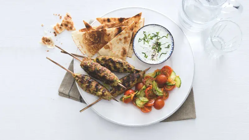 Krůtí kofty s cuketou