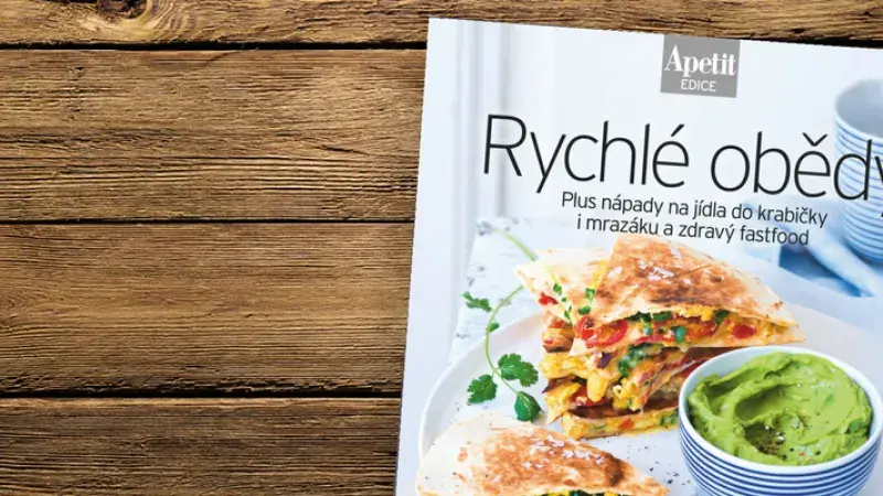 Vyhrajte novou kuchařku Rychlé obědy!