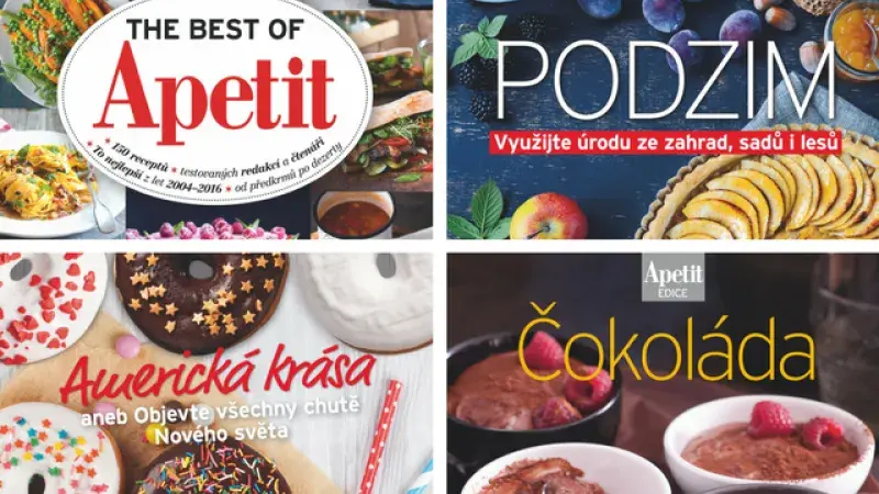 Vyhrajte jednu z našich kuchařek