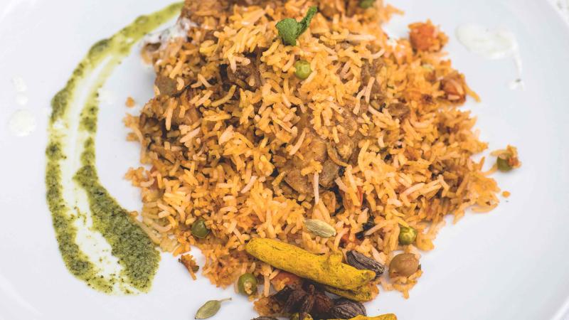 Biryani s kuřetem