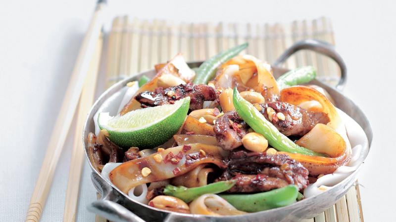 Kuřecí nudle s chilli