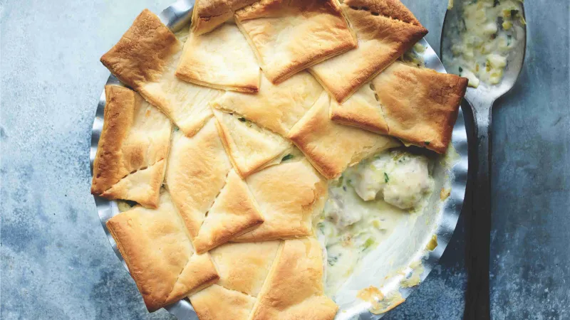 Kuřecí páj se zeleninou