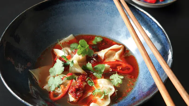 Kuřecí polévka s knedlíčky