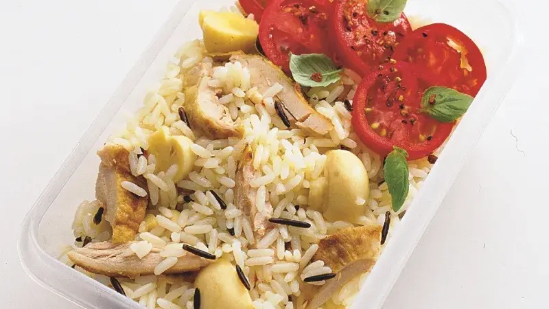 Kuřecí salát s rýží