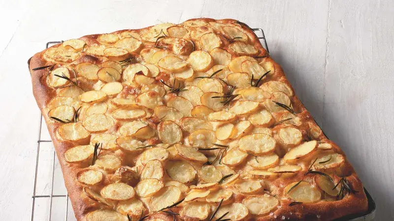 Bramborová focaccia pugliese