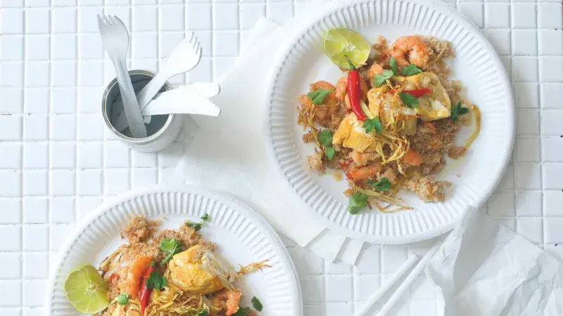 Květáková smažená rýže