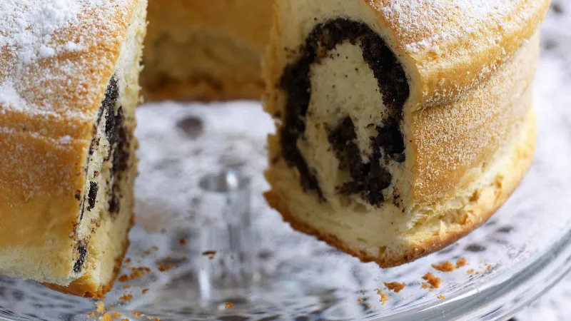 Kynutá bábovka s mákem