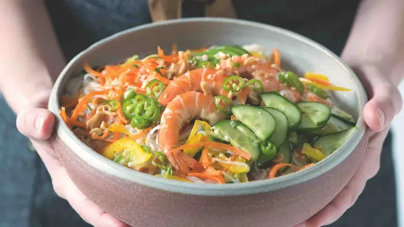 Letní závitky do misky