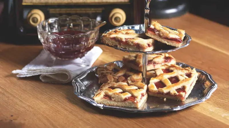 Linecký koláč na plech