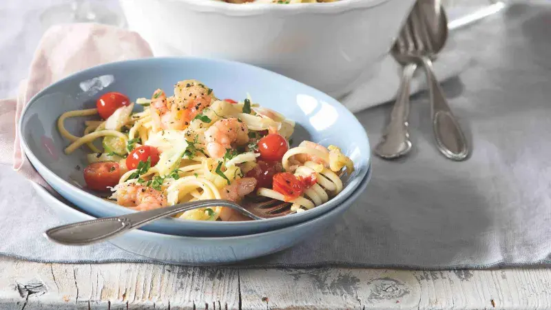 Linguine s krevetami