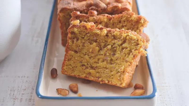 Mandlovo-mrkvový chlebíček