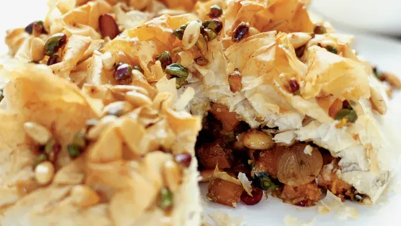 Marocký kořeněný koláč